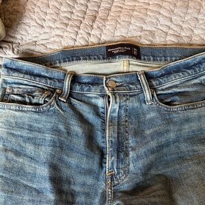 Abercrombie & Fitch Light Blue Slim Jeans 34x34 super skinny